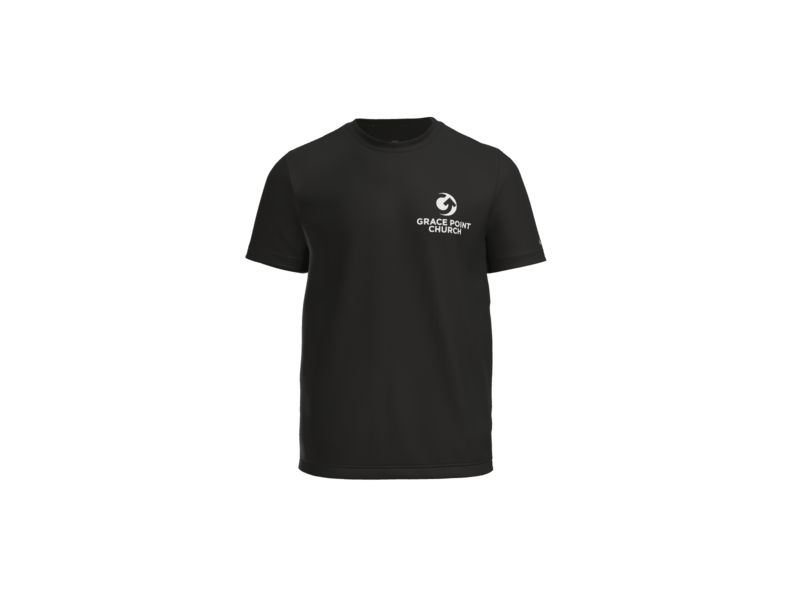 Black Tee Shirt Front